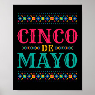 Funny Cinco De Mayo For Mexican Party Poster