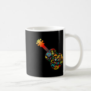 Funny Cinco De Mayo Guitar Fiesta Mexican Cinco De Coffee Mug