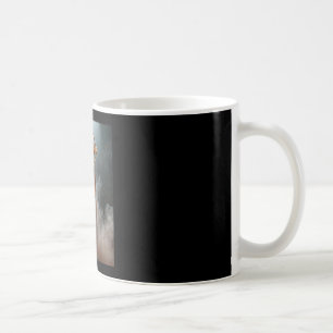 Funny cinco de mayo skeleton fiesta heart hands coffee mug