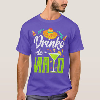 Funny Cinco Drink De Mayo T-Shirt