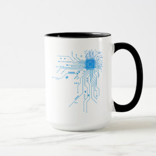 Funny Circuit Board Computer Electronics Mug