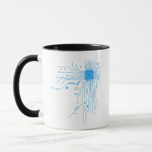 Funny Circuit Board Computer Electronics Mug