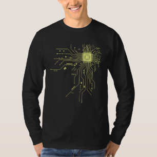 Funny Circuit Board Computer Electronics T-Shirt