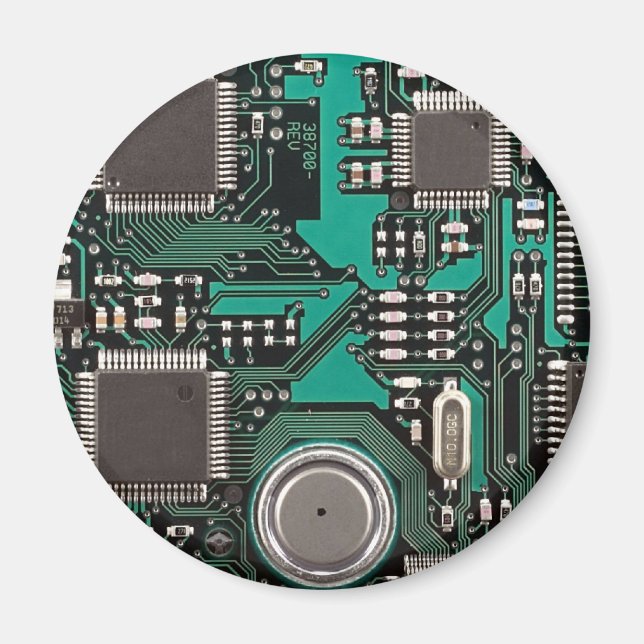 Funny circuit board magnet (Front)