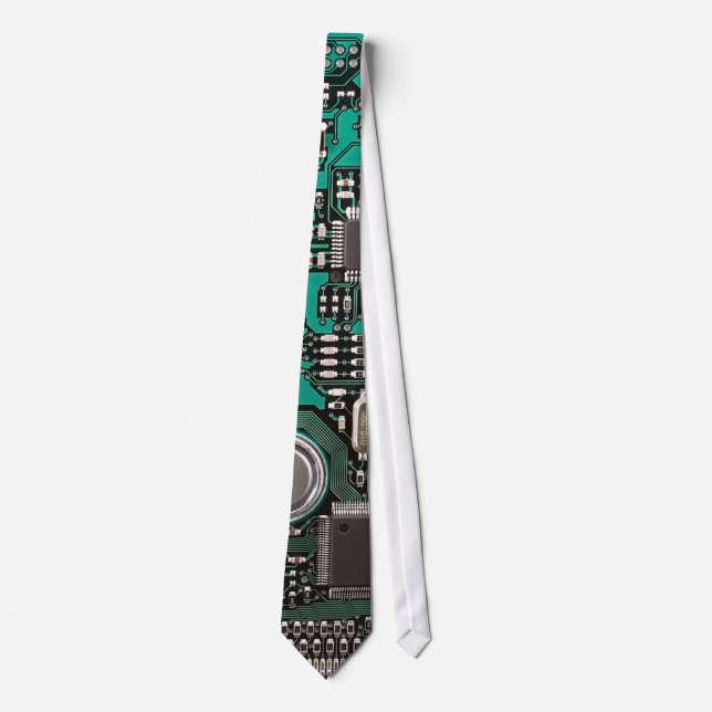 Funny circuit board tie (Front)