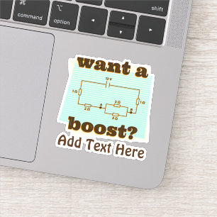 Funny Circuit Engineer Wanna Boost Add TEXT Cool