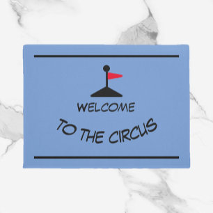 Funny Circus Doormat and Welcome Mat
