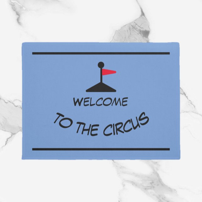 Funny Circus Doormat and Welcome Mat (Creator Uploaded)