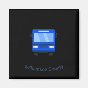 Funny City Bus Driver This Is How I Roll Magnet
