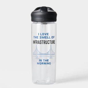 Funny Civil Engineering Bridge Engineer Water Bottle