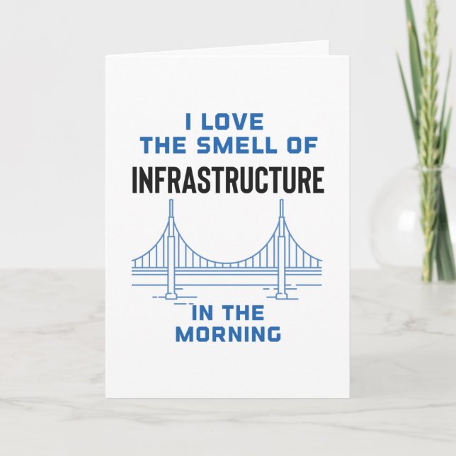 Funny Civil Engineering Graduation Card (Front)