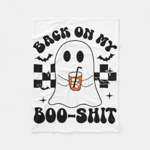 Funny Ck On My Boo- Cute Ghost Halloween Spooky Se Fleece Blanket