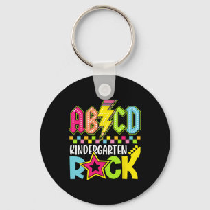 Funny Ck To School Lightning Bolt Kindergarten Roc Key Ring