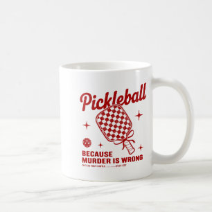 Funny Ckle Ball Outfit Women, Retro Ckleball Dink  Coffee Mug