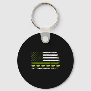 Funny Ckle Cuber Us American Flag For Ckle Lovers Key Ring