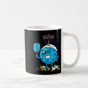 Funny Ckleball Dreidel Menorah Hanukkah Kids Women Coffee Mug