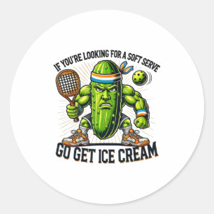 Funny Ckleball Shirt Men Dad Grandpa Him Husband  Classic Round Sticker