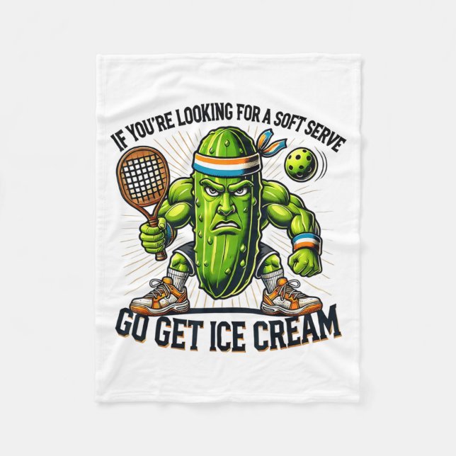 Funny Ckleball Shirt Men Dad Grandpa Him Husband  Fleece Blanket (Front)