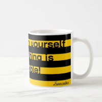 Funny Classic Bumble Bee Stripes Striped Pattern