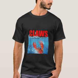 Funny Claws Lobster Crab Shrimp Fishing Maine Vaca T-Shirt
