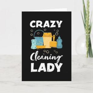 Funny Cleaning Cleaner Housekeeper Gift Card