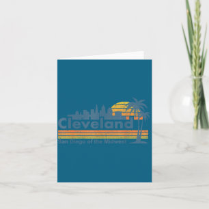 Funny Cleveland Skyline San Diego Of The Midwest R Card
