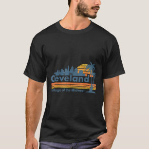 Funny Cleveland Skyline San Diego Of The Midwest R T-Shirt