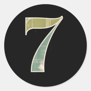 Funny Clic 67 Six Seven Meme Matching Couple Chris Classic Round Sticker