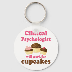Funny Clinical Psychologist Key Ring