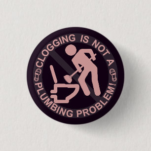 Funny Clogger Clogging 3 Cm Round Badge