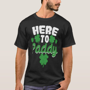Funny Clovers Stamp St Patrick's Day Irish Here To T-Shirt