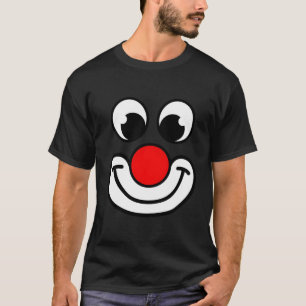 Funny Clown With Clown Nose I Clown Costume I Funn T-Shirt