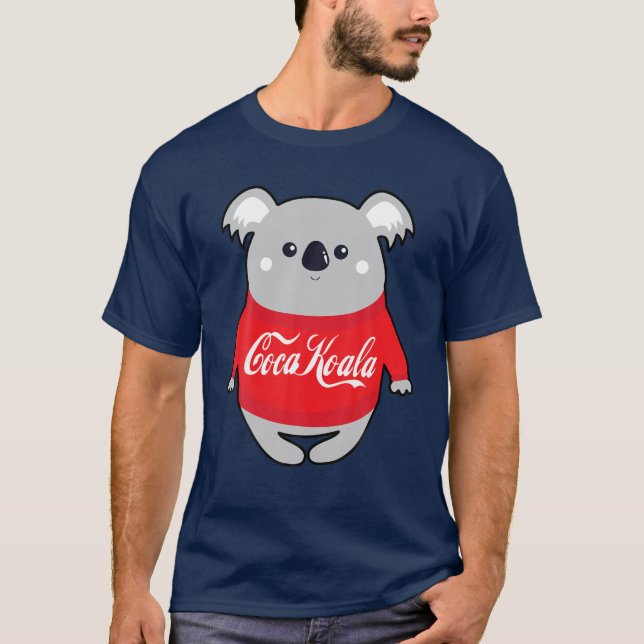 Funny Coca Koala T-Shirt (Front)