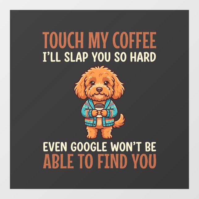 Funny Cockapoo Coffee Lover (Sheet)