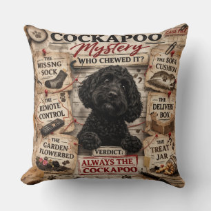 Funny Cockapoo Cushion unique gift