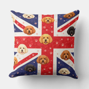Funny Cockapoo Gift   UK Cockapoo Cushion