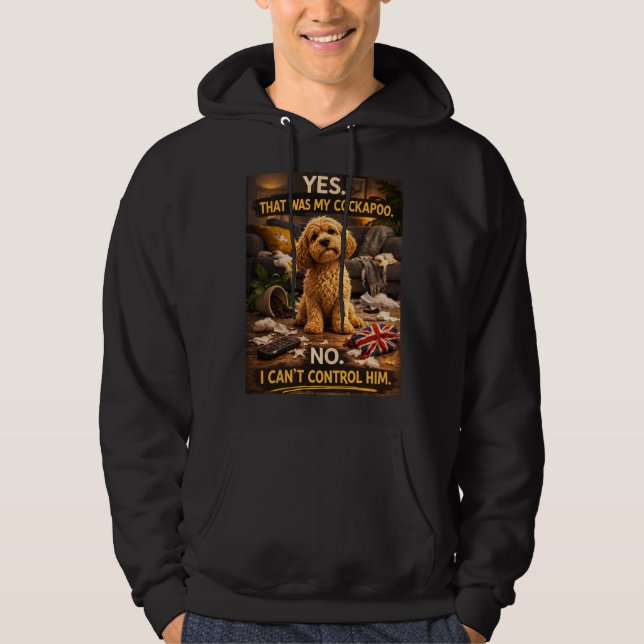Funny Cockapoo Hoodie | cockapoo gift (Front)