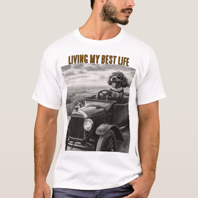 Funny Cockapoo T Shirt Cute Dog Gift (Front)