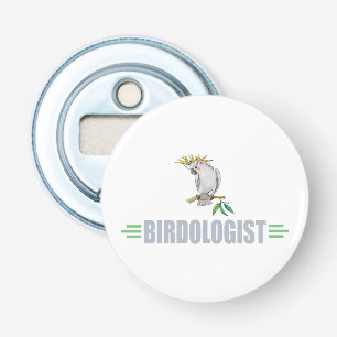 Funny Cockatiel Lover's Bottle Opener