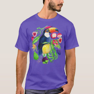 Funny Cockatoo Parrot in The Tree T-Shirt