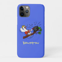 Funny cockatoo playing rock guitar cartoon