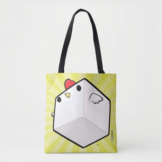 Funny Cockblock tote bag (Front)