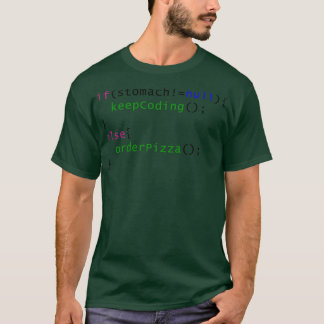 Funny code Order Pizza T-Shirt