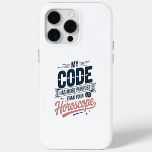 Funny Coding Quote AI Programmer Design iPhone 15 Pro Max Case