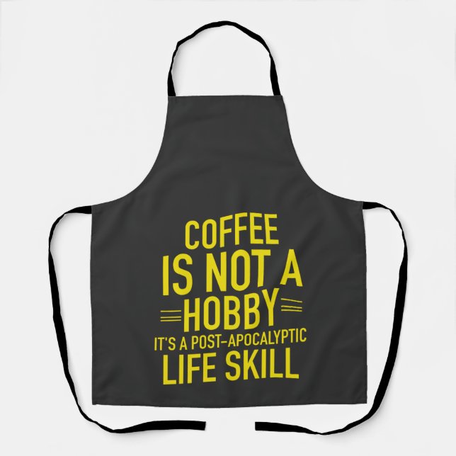 Funny Coffee Apron (Front)
