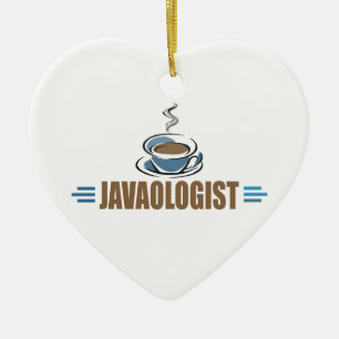 Funny Coffee Ceramic Tree Decoration