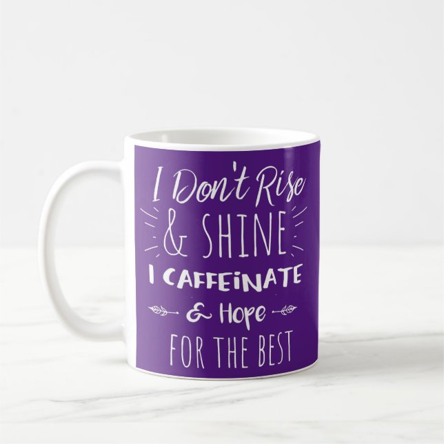 Funny Coffee Coffee Lover Saying Gift For Her Mum Mug (Left)