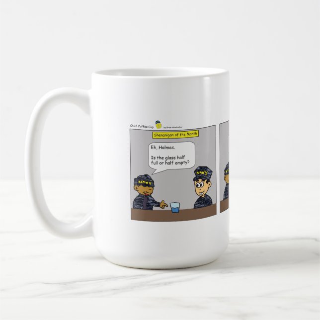 Funny Coffee Cup (Left)