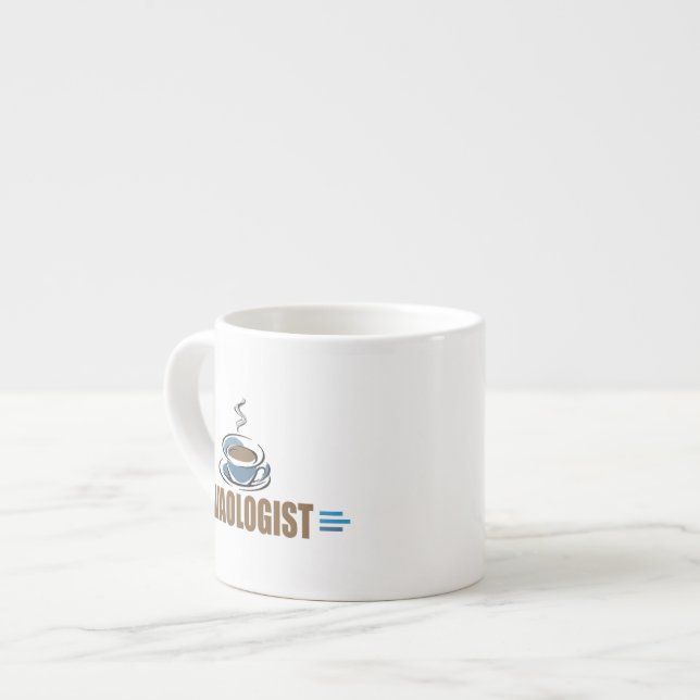 Funny Coffee Espresso Cup (Front Left)