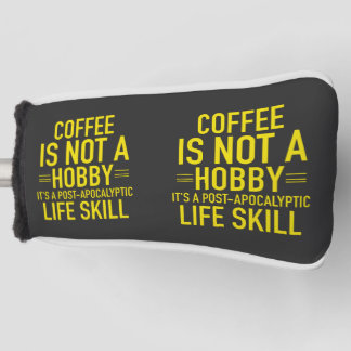Funny Coffee Golf Head Cover